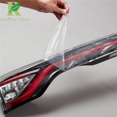 China 0.02-0.20mm Transparent Self-adhesive Molded Plastic Parts Protective Film for sale