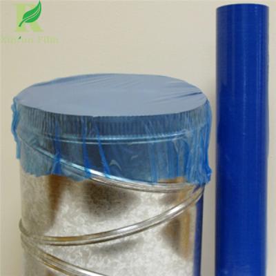 China 0.03-0.20mm Removable Standard Blue Self Adhesive Duct Protective Film for sale