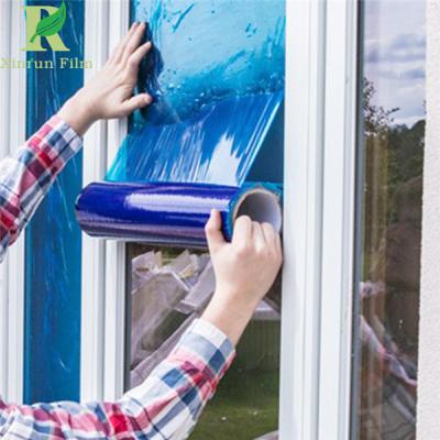 China 0.025-0.2mm Blue Guard Against Damages Self Adhesive Window Film for Protection for sale