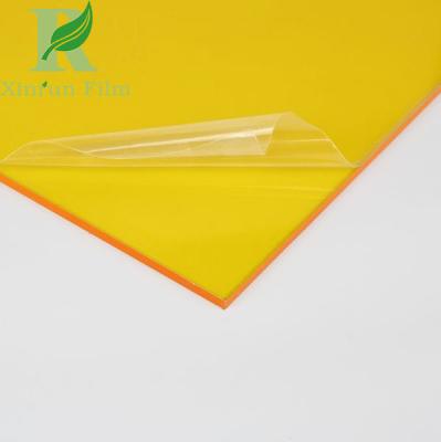 China 0.03-0.08mm Customized Colors Painted and Coated Metal Surface Protection Film for sale