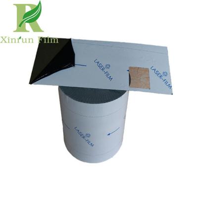 China 0.03-0.2mm Printed Stainless Steel Sheet Laser Cutting Protective Film for sale