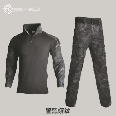 China QUICK DRY frog suits uniforms military tactical t-shirt army pants and tactical shirt for sale