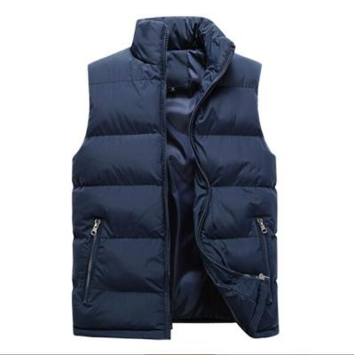 China Customized QUICK DRY Multicolor Polyester Down Vest Men's Winter Vest Jacket Slim Spring and Autumn Men's Vest for sale