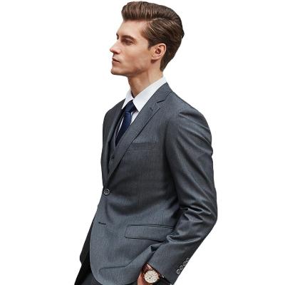 China New QUICK DRY OEM mens suit with pants plus size office business factory worked wedding slim upgrowing custom made mens suits for sale