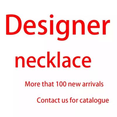 China Wholesale High Quality Punk Stainless Steel Necklace Custom Necklaces Free Sample Fashion Famous Brand Designer Jewelry for sale