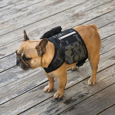 China Waterproof Pet Adjustable Bag Saddle Bag Waterproof Dog Dog Backpack for sale