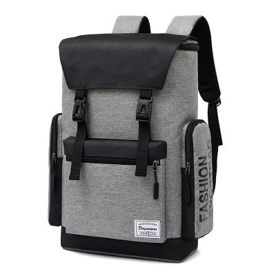 China Waterproof Fin Laptop Backpacks Good Quality Large Compartment Backpack With Daily Travel Rucksack for sale