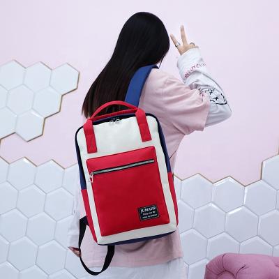 China Casual Style Waterproof Multi Color High Quality Backpack Girls Fashion Stent Bag for sale