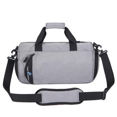 China Wholesale Waterproof Fleece Travel Bag Sports Gym Bag With Shoes Compartment for sale