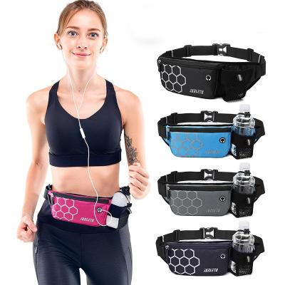 China Water Proof Waist Bag Fashion Travel Girls Fanny Pack Women Fitness Gym Party Geometric Waterproof Customized for sale