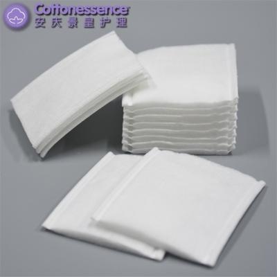 China 5X7cm Ultra Soft Strong Absorbent Square Make Up Cotton Pad for sale