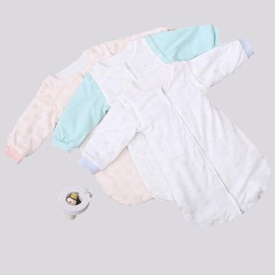 China Antibacterial High Quality 100% Cotton Newborn Sleepers Robe Baby Sleeping Bags for sale