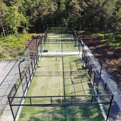 China Outdoor Sport Classic Whole Set Customized Steel Top Quality Metal Padel Tennis Court for sale