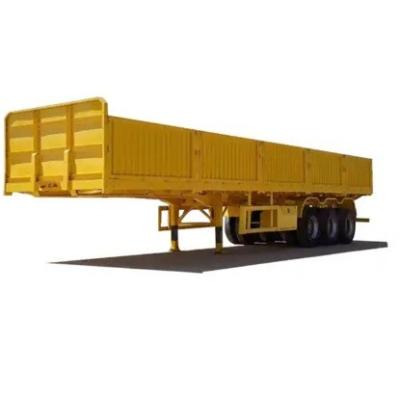 China Truck Trailer Light Type Wall Side Semi Trailer from Shangdong WS Tare Weight 7500kgs for sale