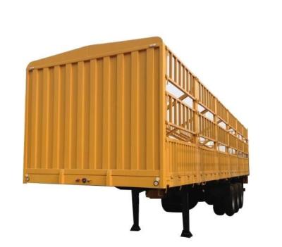 China Customizable Cargo Fence Stake Semi Truck Trailer for Vegetable Fruit Square Transport for sale