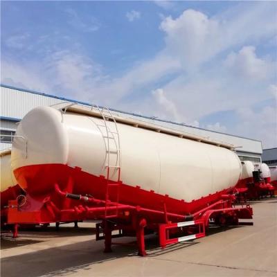 China 3 Assen Aluminium legering Cement Pneumatische tank Halve aanhangwagen Brandstof tank Truck aanhangwagens Te koop