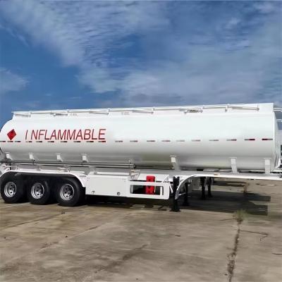 China 45 CBM brandstoftank aanhangwagen voor het vervoer van brandstof en water Truck Tanker aanhangwagen door WOSHENG Te koop