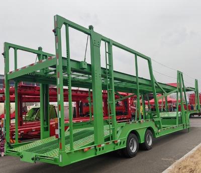 China Cars Carrier Transport Semi Trailer Car Transporter Trailer Skeleton Type Enclosed Type for sale