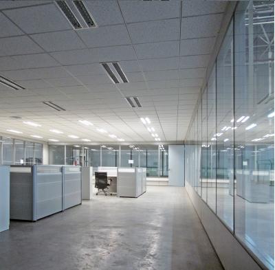 China Assemble And Eco - Friendly Steel Partition Walls Quickly Installed Demountable Office Steel Partition Wall for sale