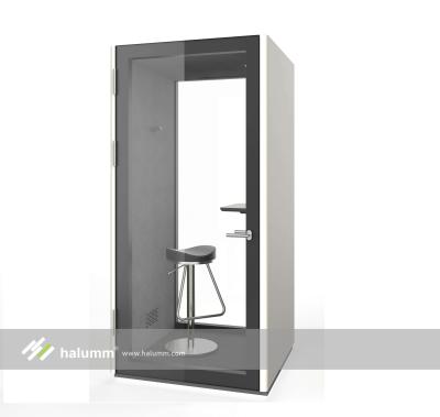 China Privacy Soundproof Magnetic Pod Acoustic Desk Office Door Phone Booth for sale