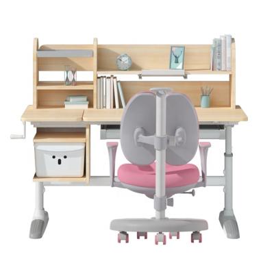 China IGROW Kids Children Ergonomic Furniture Multifunctional Ergonomic Height Adjustable Child Study Desk And Chair for sale