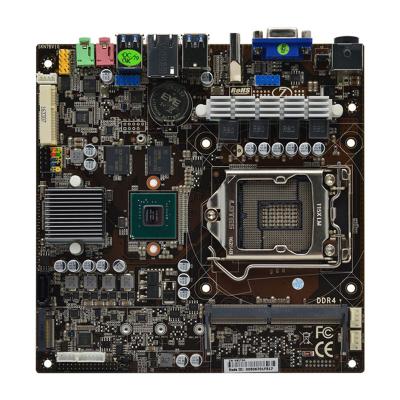 China All In One PC X86 Intel H110 DDR4 Motherboard With Ti Onboard NVD GT 730 GPU for sale