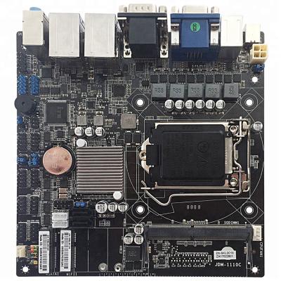 China ATM Machine Embedded COM 10 MINI Industrial ITX Motherboard With 2 LAN, 8 USB 3.0, 2 SATA for sale