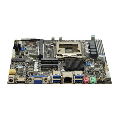 China Support VGA/HD/LVDS LGA 1151 H310 Mini Itx Industrial Motherboard for sale