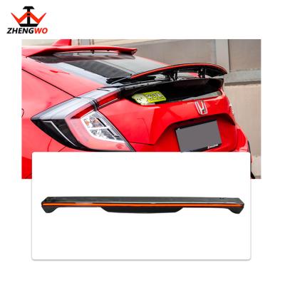 China Auto For Civic Hatchback Motor Spoiler With Led Light High Quality Have Current for sale