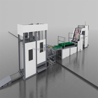 China Máquina automática Flip Flop Stacker del laminador de la flauta de Litho del motor servo en venta