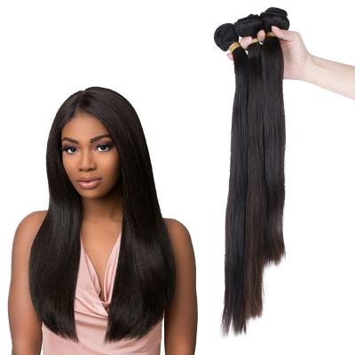 China Brazilian Double Drawn Straight Wholesale Virgin Hair For Straight 8A Grade Virgin Hair Extensions for sale