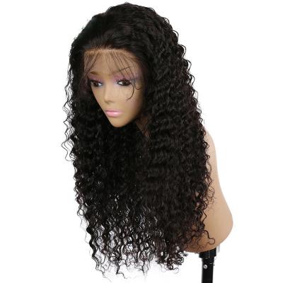 China Brazilian High Temperature Fiber Wave Hair Lace Front Transparent Cuticle Aligned Hair Wig Tape Hair Extension For Black Women for sale