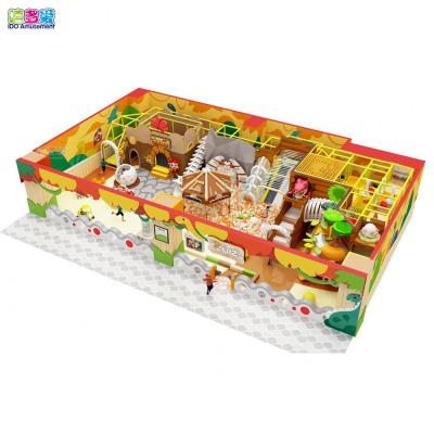 China Eco-friendly Classic Theme Naughty Dinosaur Castle For Kids Indoor Playground for sale