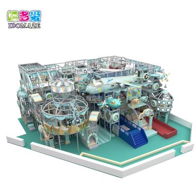 China safe & Popular Plastic Soft Play Environmental Protection Kids Indoor Playground Equipment Playhouse Material For Indoor Children for sale