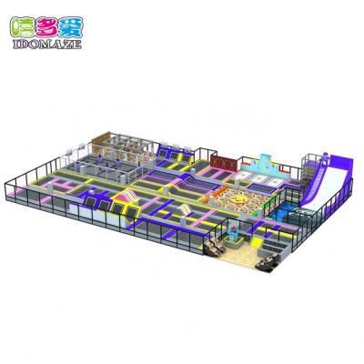 China With Protective Net New Products Price Cheap Customized Outdoor Indoor Safety Trampoline Park for sale