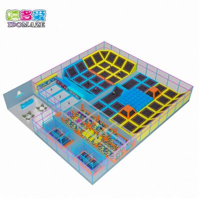 China Classic Jumping Zone Trampoline Park For Kids Indoor Playground for sale