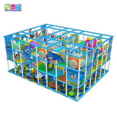 China safe & 2021 Environmental Protection Material Mini Turkey Playground For Kids Amusement Park Indoor Naughty Fort Small For Kids Dubai Design Services for sale