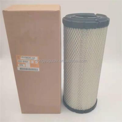 China High Efficiency Hotels Air Filter 231-0167 MD-7628 RS3542 AF25526 P827653 1547108 2310167 for sale