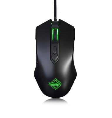 China NACODEX Game Cheap and Hot Sale E-sports AJ52 Clear Color RGB Wired Gaming Mouse With DPI USB Optical Mouse Gamers PC for sale