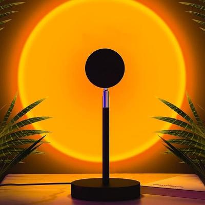 China Amazon Hot Selling Portable Sunset Lamp Multiple Colors Romantic Projection Sunset Lamp For Auto-media Light for sale