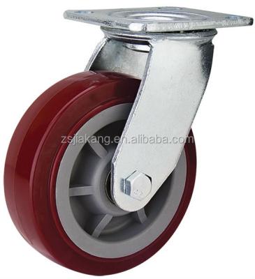 China Swivel/Fixed/Brake 8 Inch Heavy Duty Cart Wheels for sale