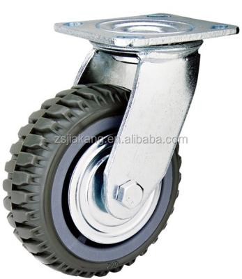 China PVC Swivel / Fixed / Brake 8 Inch Swivel Caster Heavy Truck Wheels for sale