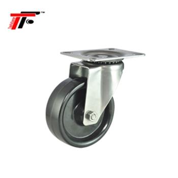 China Building Material Shops Industrial Fiber Swivel High Temperature Caster Wheel for sale