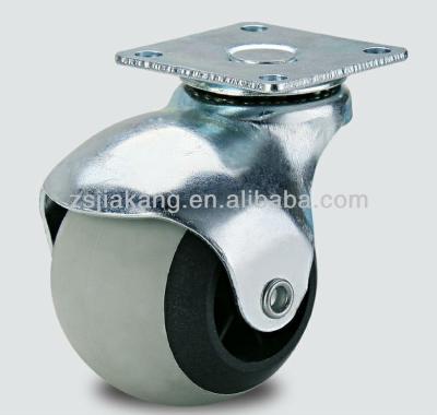 China Swivel Furniture Ball Caster Wheel Rubber Rivet for sale