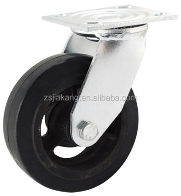 China Swivel/Rubber Fixed/Brake Wheel With Iron, Cart Wheels for sale