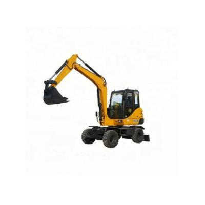 China China Construction Hydraulic Excavator 6 Ton Mini Wheel Excavator XE60WA for sale