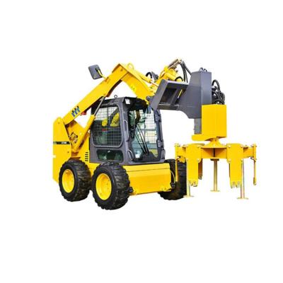 China Construction worksÂ   China Xc760k Mini Skid Steer Loader with Hydraulic Breaker for sale