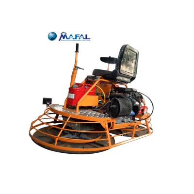 China Hotels MAFAL 80cm Seat Drive Vibration Trowel Concrete Plisher Machine for sale