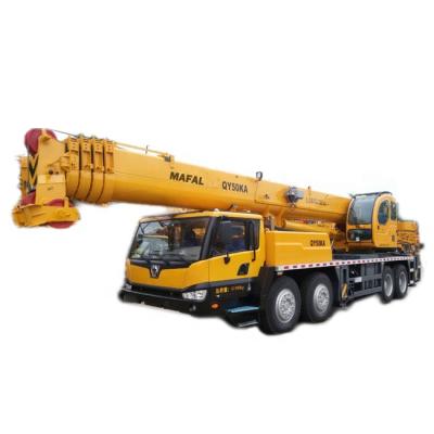 China HYDRAULIC TRUCK CRANE MAFAL QY50KA 50T TRUCK CRANE WITH CHEAP PRICE for sale