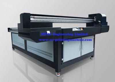 China Printer van Inkjet van de Epsond5 Vier Kleur Flatbed UV voor Achtergrondmuur Te koop